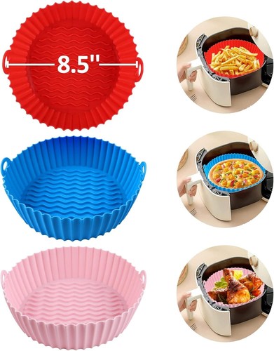 3pcs 22cm air - fryer, silicone