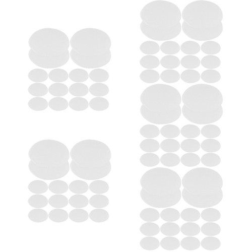 1100pcs white round reusable - white,
