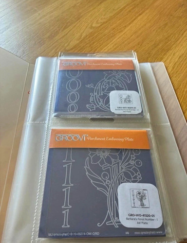 Groovi parchment embossing - groovi,