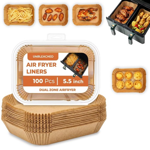 100 pcs rectangular - air, fryer