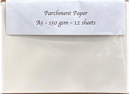 Parchment paper 150gsm - paper, a5