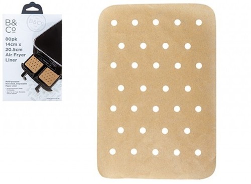 Perforated air fryer liners - 80,