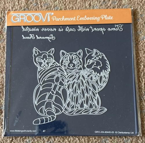 Groovi parchment embossing - groovi,