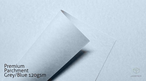 Parchment paper card - a3, &