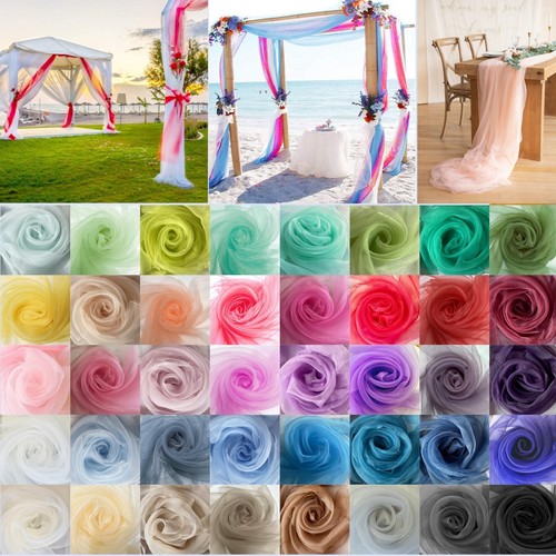 Premium crystal organza fabric - premium,