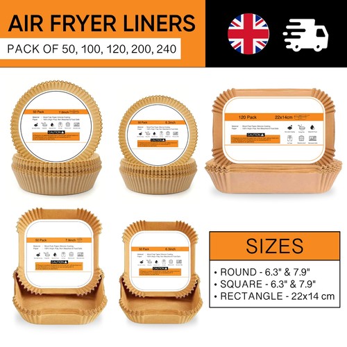 Air fryer paper liners round - air,