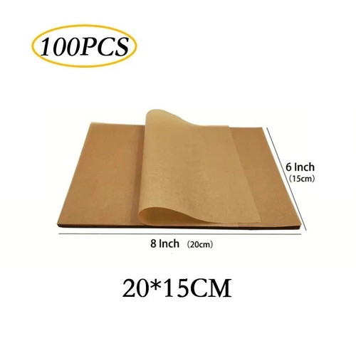 100 greaseproof paper - 100,