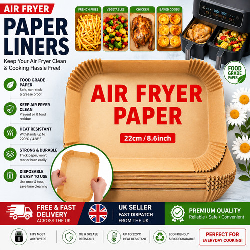 100pcs rectangular air fryer - ,