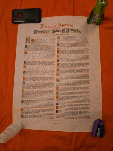 Vintage 1963 jfk inaugural - vintage,