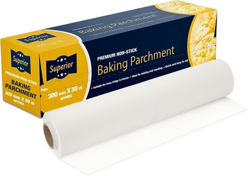 White baking parchment - parchment, paper