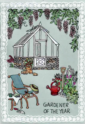 Original parchment craft card