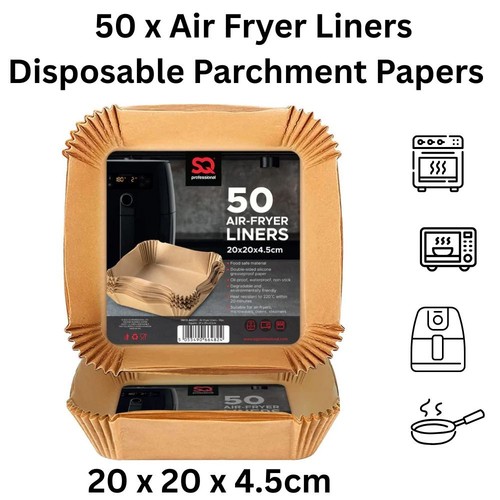 100 square air fryer liners - air,