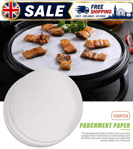 Parchment circles cake rounds - circles,