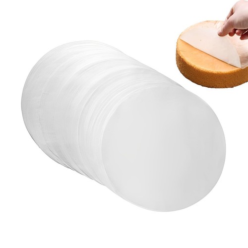 100 pcs round parchment paper - 100,
