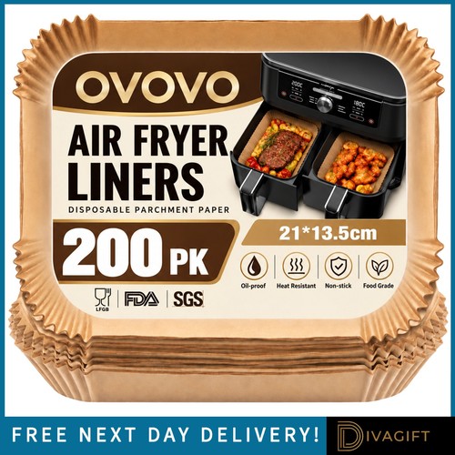 200pcs square air fryer paper - 200pcs,