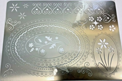 Parchment grid daisy - daisy,