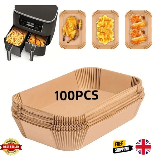 100x air fryer - paper, liners